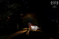 Tyler and Jamie under a setting sun at Oak Lane